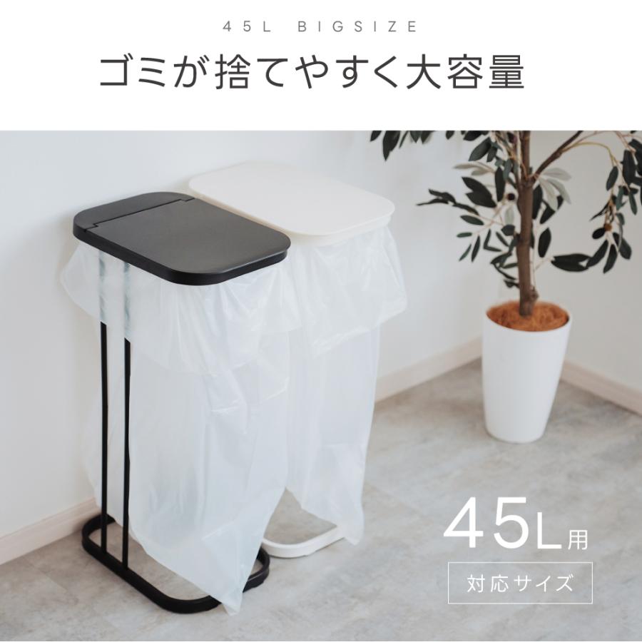 ゴミ箱 おしゃれ キッチン 45リットル 大容量 蓋付き 資源ゴミ ごみ箱