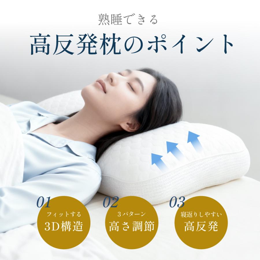 枕 首こり 肩こり 2026新型 解消 まくら 高反発 安眠枕 肩 首