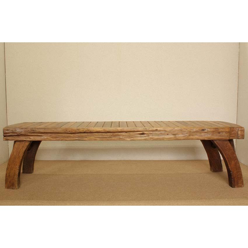 チーク古木自然杢凹凸 オールドチーク アンティーク 総無垢