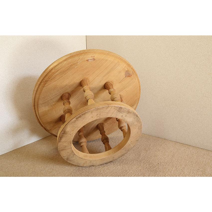 チーク古木 アンティーク 総無垢・カントーク 座卓 : ASUKA WORLD