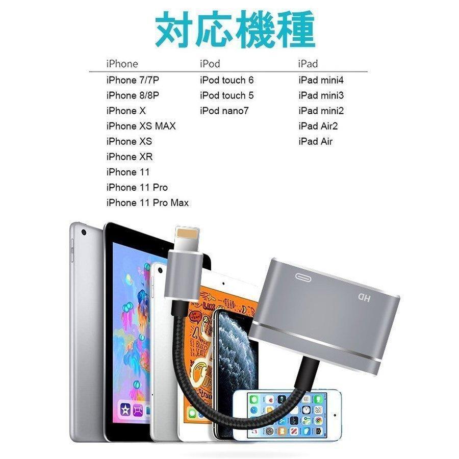 Lightning to HDMI 変換アダプタ ライトニング HDMI 変換ケーブル iPhone/iPad/iPodをテレビに出力｜asuka6-store｜11