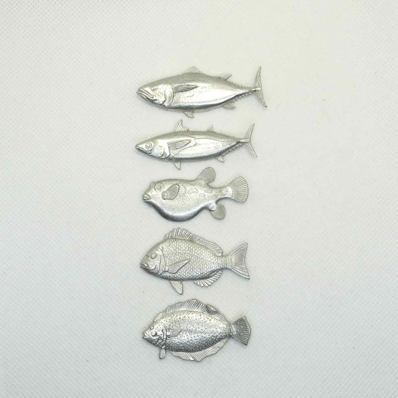 魚箸置き5個セット マグロ カツオ フグ タイ ヒラメ 一部予約販売中