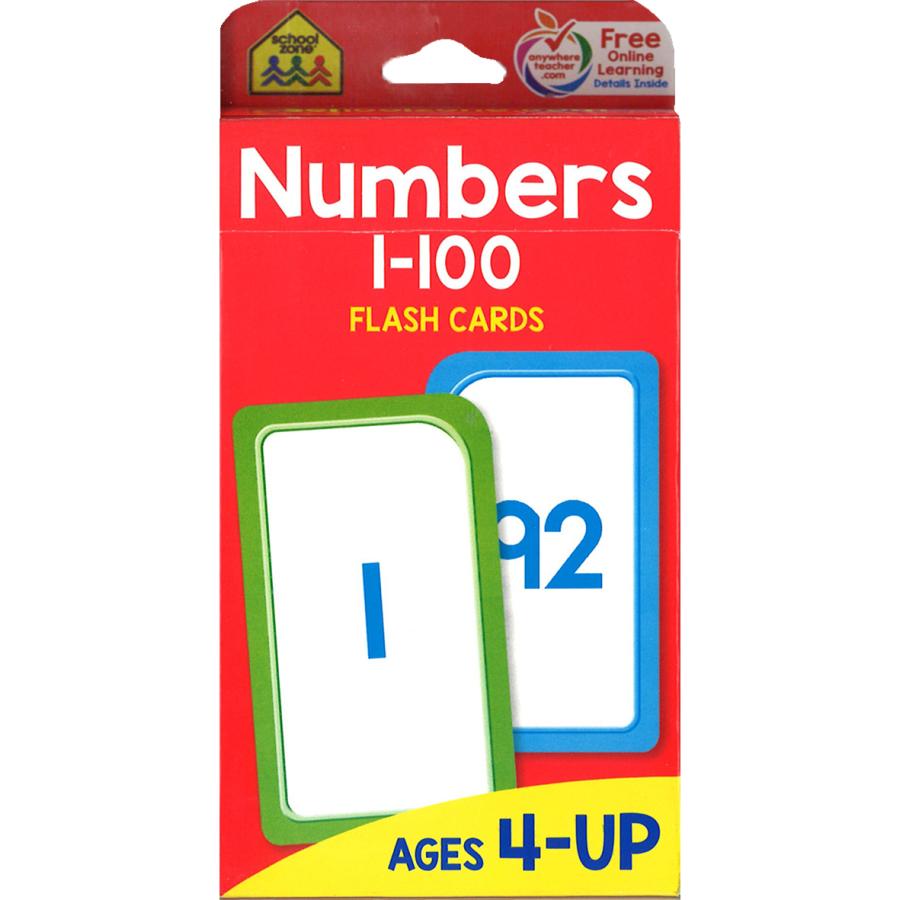 フラッシュカード：NUMBERS 1-100 : Asukabc Online - 通販 - Yahoo