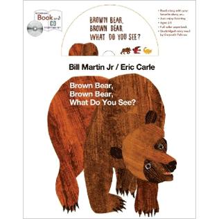 CD付き絵本]BROWN BEAR, BROWN WHAT DO YOU SEE? (PAPER&CD)エリック