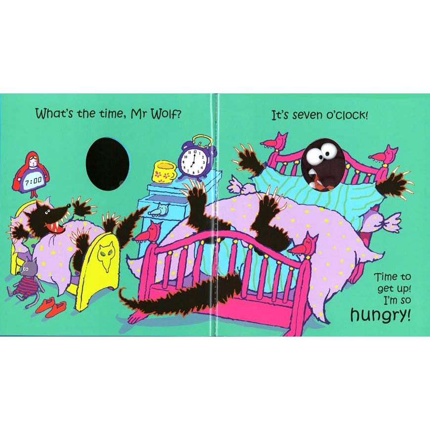 WHAT'S THE TIME, MR. WOLF?/オオカミの飛び出す絵本/洋書絵本