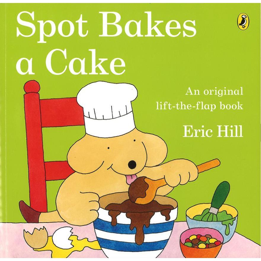 SPOT BAKES A CAKE/コロちゃんの ケーキづくり/洋書絵本｜asukabc-online