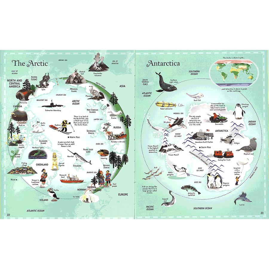 ATLAS OF THE WORLD／世界地図アトラス／洋書／多読／英語教材