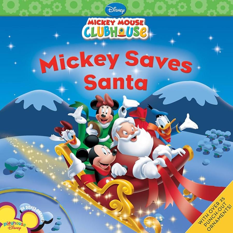 Mickey Saves Santa サンタクロースをたすけよう ディズニー ミッキー 洋書 絵本 多読 Xms028 Asukabc Online 通販 Yahoo ショッピング