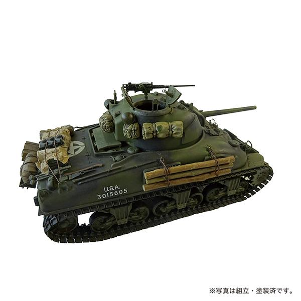 ドラゴン1／35 アメリカ軍M4A1シャーマン戦車 プラモデル完成品