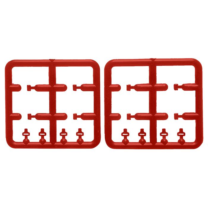 MS-012】1/24 シートべルトセット 赤 : アスカモデル・ネットショップ