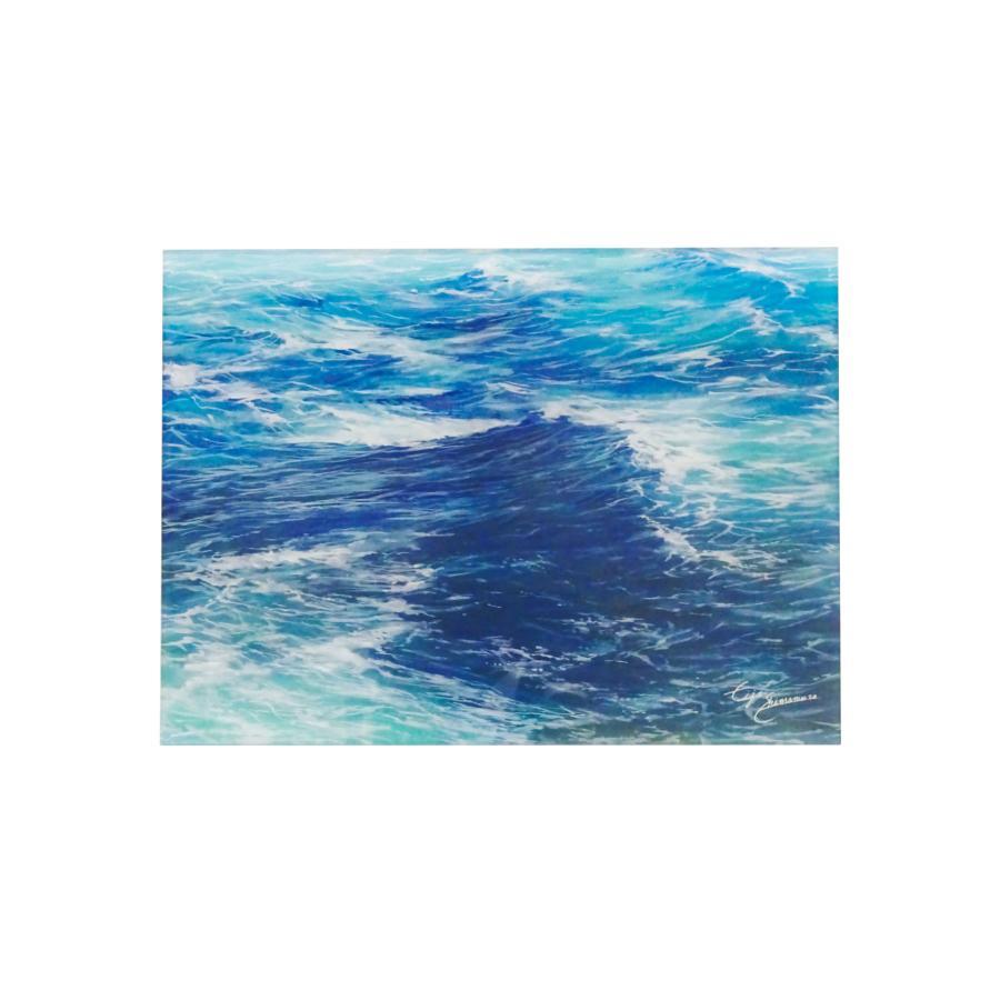 アクリルデザインブロック 220×300×3mm(236g) 島村英二 背景イラスト