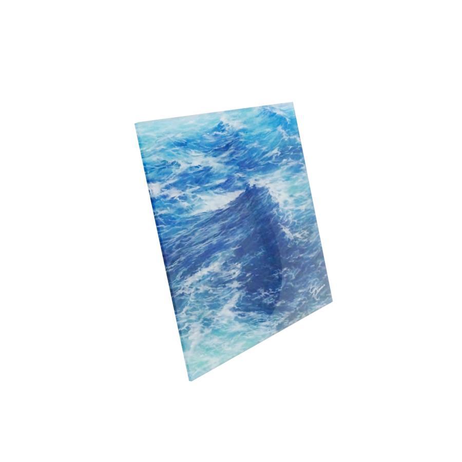 アクリルデザインブロック 220×300×3mm(236g) 島村英二 背景イラスト