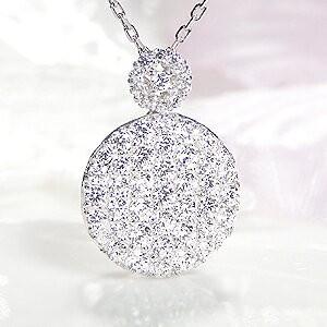 ダイヤモンド パヴェ ネックレス プラチナ ペンダント 0 60ct ダイヤ Pt900 Ask8127ab Ask8127ab Jewelry Boa 通販 Yahoo ショッピング