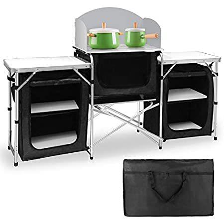 人気が高い  Table Kitchen Camping 特別価格Seeutek Aluminum Folda好評販売中 Table Cooking Outdoor Portable アウトドアテーブル