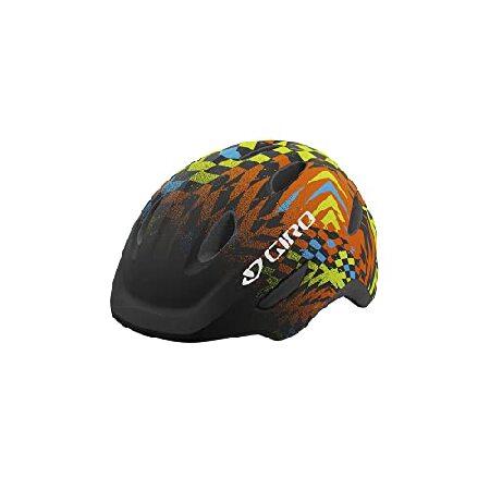 親子が、濃くなる。育ってく。特別価格Gir0 Scamp Y0uth Recreati0nal Cycling Helmet - Matte Black Check Fade (2022), Small (49-53 cm)並行輸入