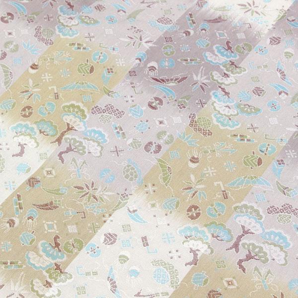 反物 唐織 能衣装 長コート 「能雅」 絣織伝統美 あすかや [商品番号cot663] |  | 03