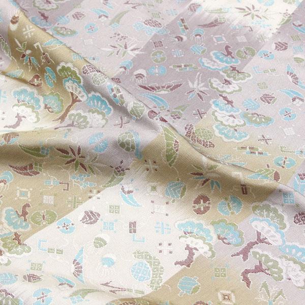 反物 唐織 能衣装 長コート 「能雅」 絣織伝統美 あすかや [商品番号cot663] |  | 05