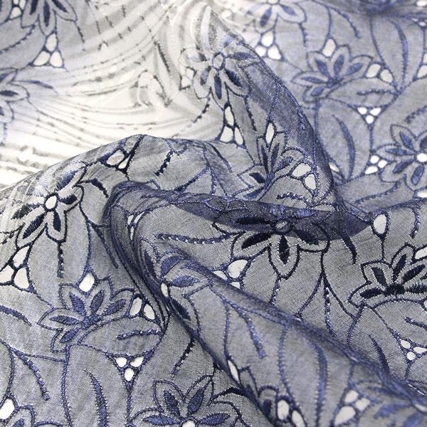 反物 単衣 コート 羽織 塵よけに オーガンジー 刺繍コート 墨ぼかし あすかや [商品番号cot698] |  | 04