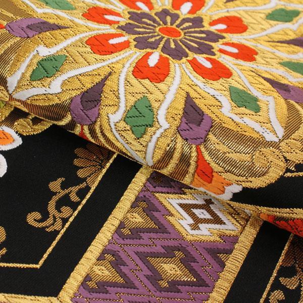 24日までの限定大幅値下げ！上質な逸品　新品　豪華 西陣織高級袋帯　白馬 31日23時迄！”【半期決算セール】 【白綾苑大庭】 特選西陣織袋帯