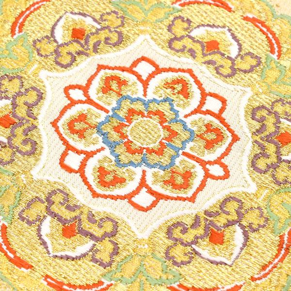 着物 帯 振袖に 西陣織 京の老舗 小森織物謹製 引き箔錦 袋帯 藤井寛