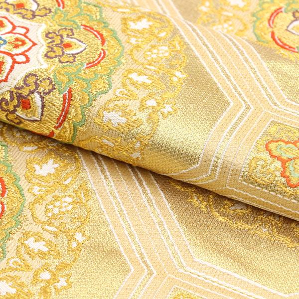 着物 帯 振袖に 西陣織 京の老舗 小森織物謹製 引き箔錦 袋帯 藤井寛