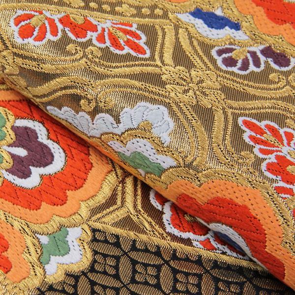 河合美術織物☆松尽くし 松文様 六通 袋帯☆振袖 成人式 初