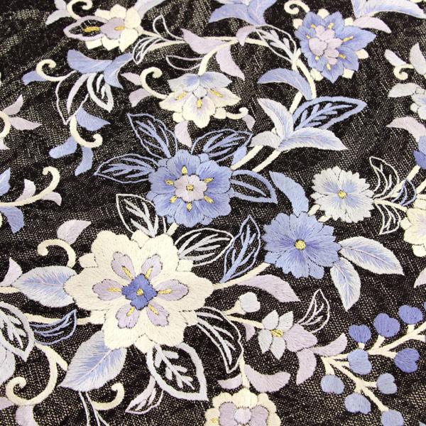 お仕立て付き】着物 帯 単衣用 尾峨佐染繍 相良刺繍 蘇州刺繍 三通 