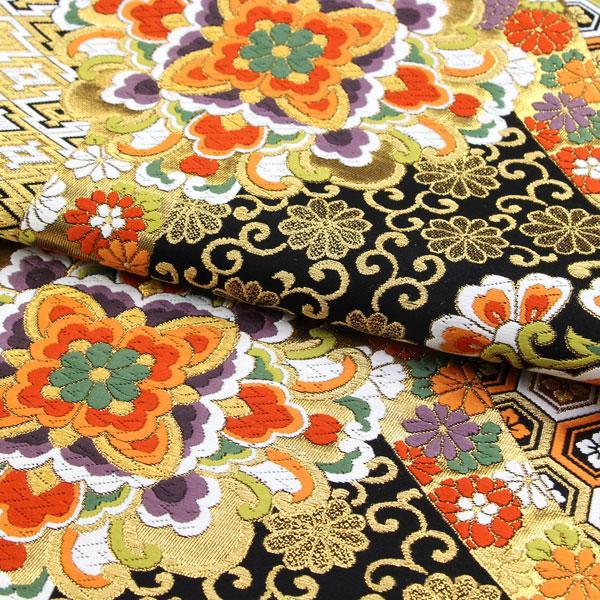 着物 帯 振袖用 西陣織 ふくい謹製 最高級 袋帯 金箔 宝相華