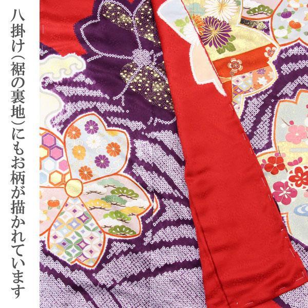 お仕立て付き】着物 友禅本振袖 京手描き 内と良 謹製 三巻桶 お仕立て付き】着物 友禅本振袖 京手描き 内と良 謹製 三巻桶