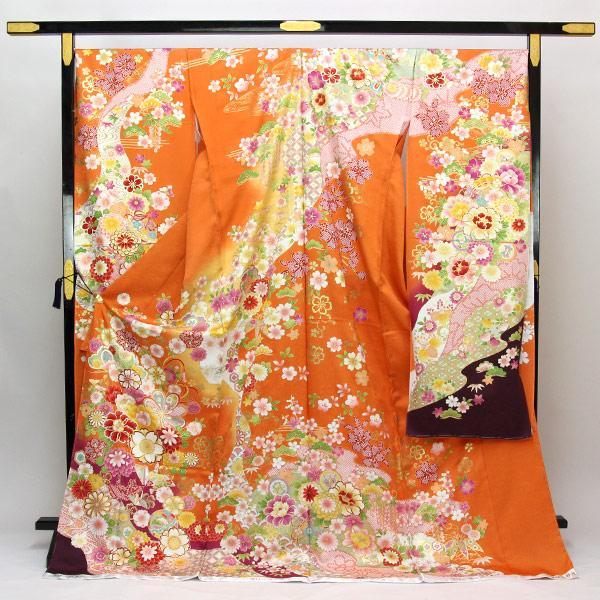 振袖　未仕立て品　金彩　豪華　成人式 着物 豪華振袖 金彩