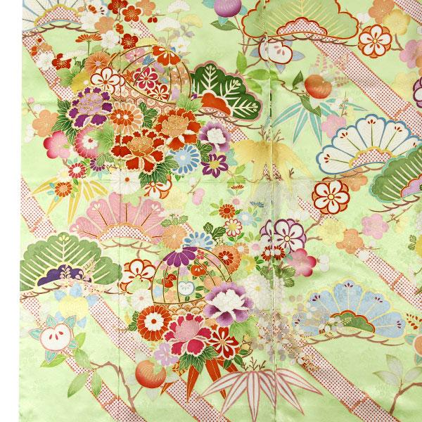 着物 名門 吉澤の友禅 吾妻徳穂 ブランド 正統派古典柄 金駒刺繍 振袖