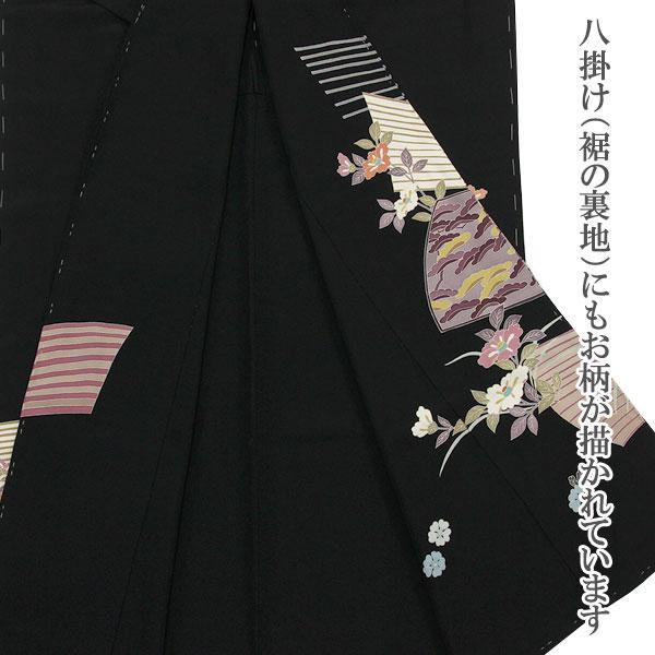 留袖本加賀友禅未仕立て新品未使用在庫処分仕立てサービス着物