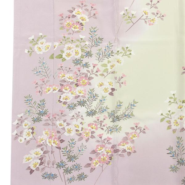 着物 本加賀友禅 藤村 建雄 作 八重梅花空木に槙 訪問着 あすかや