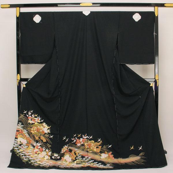 袷のお仕立て付き】着物 黒留袖 金駒刺繍 金彩加工 雅の奏 あすかや 