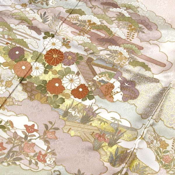 着物 皇室作家 藤井寛 最高級訪問着 ”瑞雲四季御所解” あすかや [商品