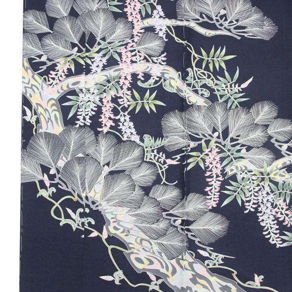 着物 伝統工芸品 本場 加賀友禅 訪問着 松井眞夫作 松と藤 あすかや