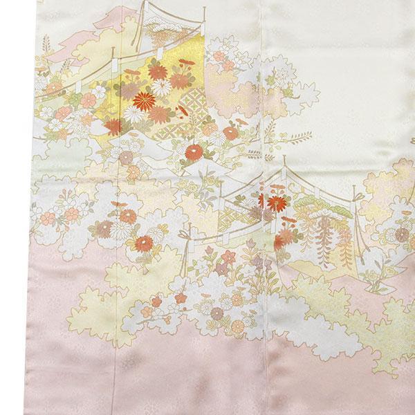 着物 皇室作家 藤井寛 最高級 訪問着 フォーマル用 一昼夜菊楓桜満幕