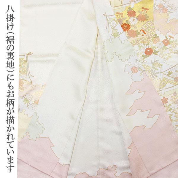 着物 皇室作家 藤井寛 最高級 訪問着 フォーマル用 一昼夜菊楓桜満幕