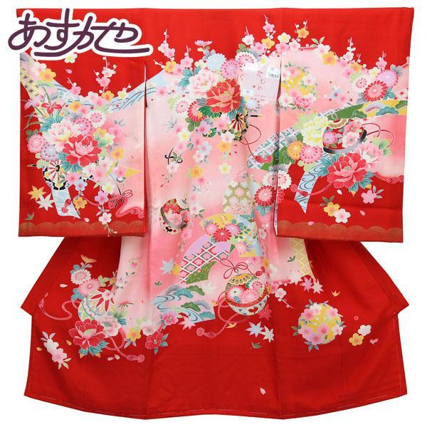 お仕立て上がり】初着 女の子 産着 祝着 お祝い着 着物 正絹 お宮参り 
