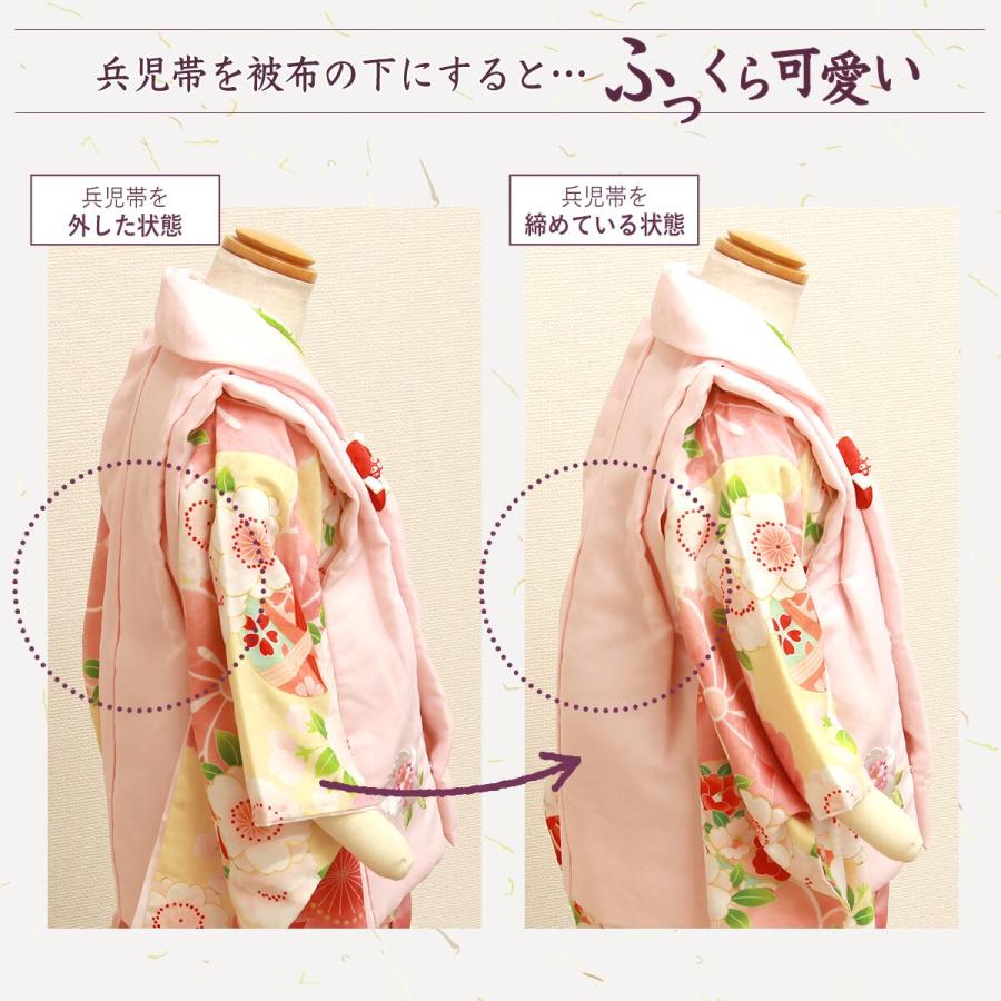 花ひめ　七五三　三歳 楽天市場】【京都 花ひめ】【色が選べるフルセット】七五三 着物