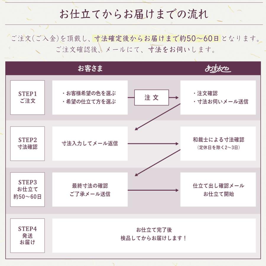 【お仕立て付き】反物 東レシルック セオアルファ 洗える 小紋 着尺 あすかや [商品番号tkm0039]｜asukaya｜17