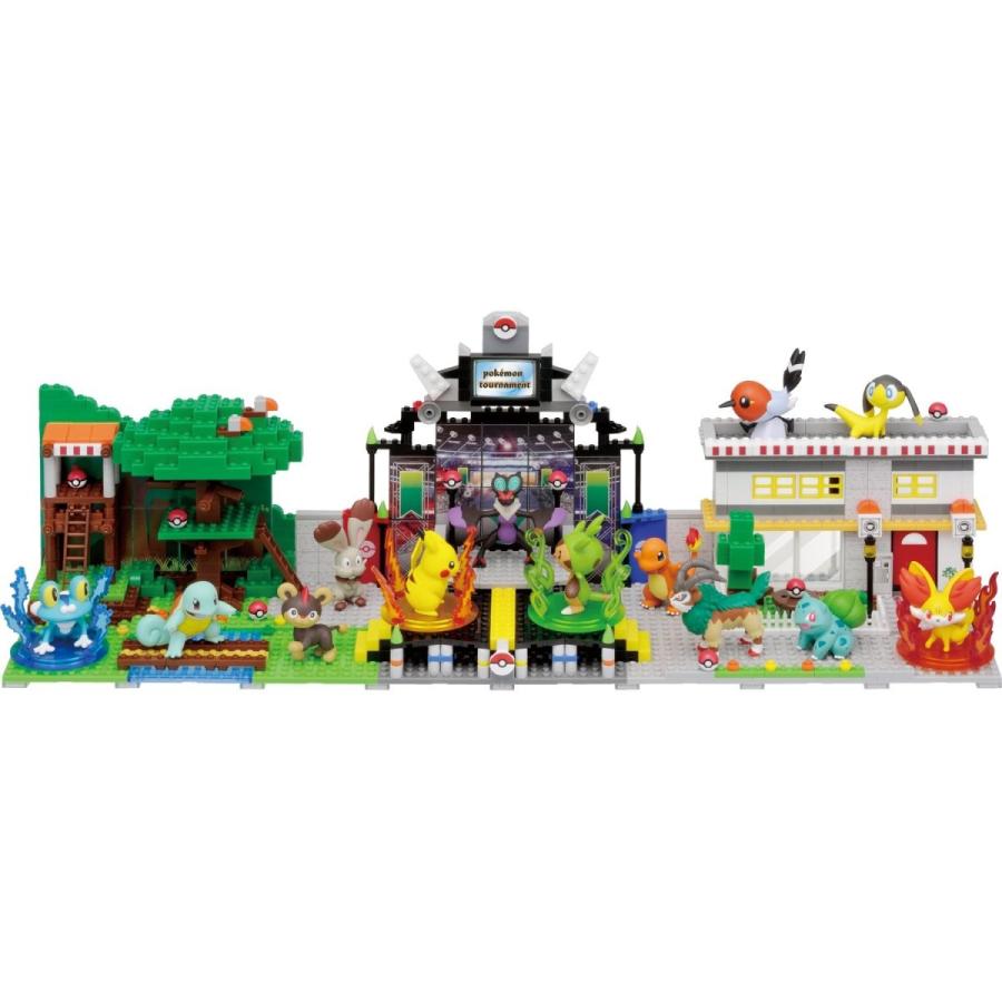 ナノブロックプラス ポケットモンスター ピカチュウのバトルフィールド Pp 001 ゲーム おもちゃ