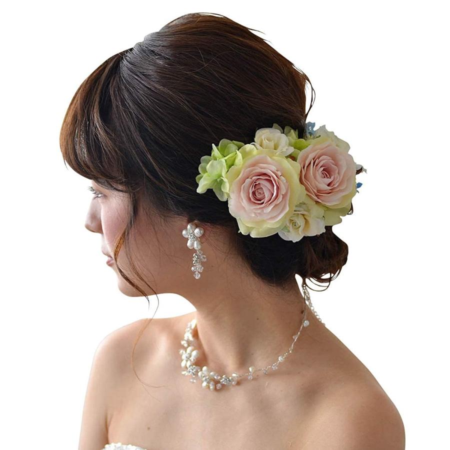 売り切れ必至 ミュゼ 花嫁 ウェディング フラワー ヘッドドレス アレンジ自在 髪飾り 造花 セレニティ 白 01 55 以上節約 Atempletonphoto Com