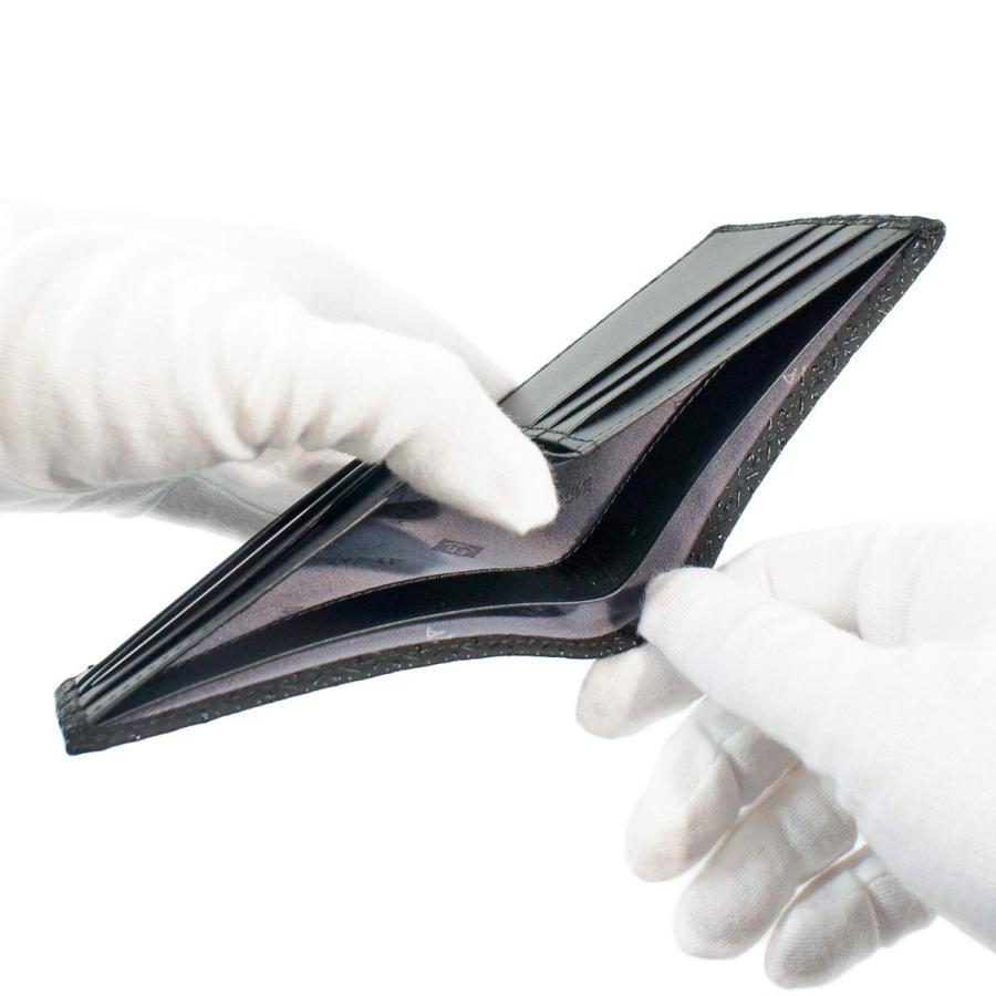 超人気の 印傳屋 印伝 二つ折り財布 札入i 小銭入れ無し 黒地 黒漆 ひょうたん 05 01 007 保存版 Clinilab Net