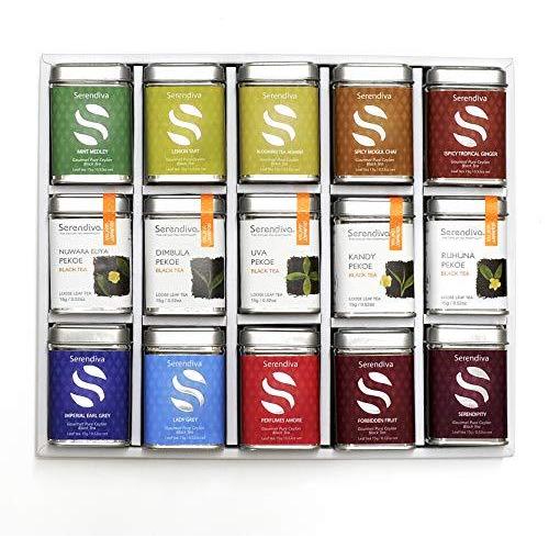 最先端 Serendiva セイロン紅茶の旅 15ミニ缶セレクション 無農薬 カフェインレス 公式店舗 Atempletonphoto Com