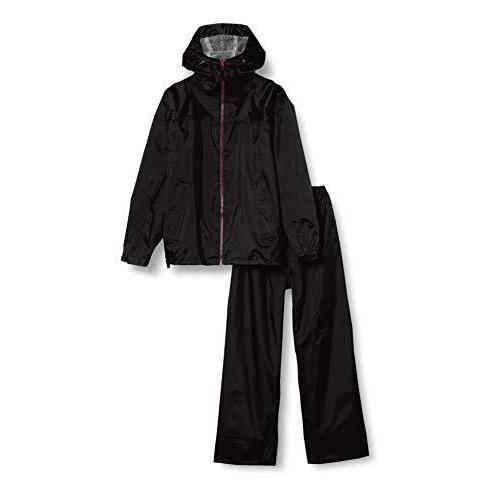 [セシール] 防水・撥水レインスーツ OP-113 メンズ ブラック 日本 ＬＬ (日本サイズ2L相当)｜asunaro3store｜02