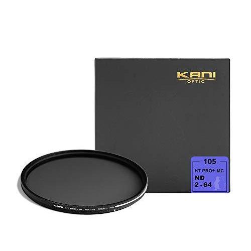 最新のデザイン 【KANI】レンズフィルター (105mm) ND2-64 動画 可変式 バリアブル NDフィルター レンズフィルター本体