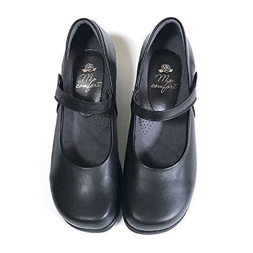 品多く Mio Comfort E0 おしゃれ 外反母趾 リクルート 靴 コンフォートシューズ ストラップ 4e 甲高 幅広 本革 パンプス 黒 Comfort Mio シューズ Yayoi Clinic Org