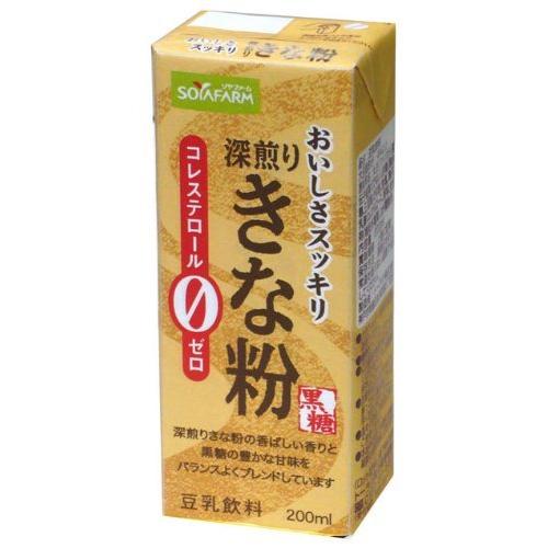 トーラク おいしさスッキリきな粉豆乳飲料200ml×24本|asunarostore|02