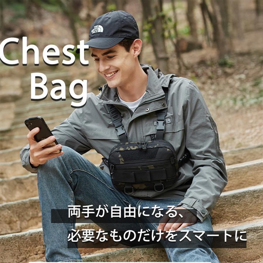 釣りバッグ チェストバッグ 防水 軽量 ショルダーバッグ 多機能 アウトドア バッグ メンズ フィッシングバッグ コンパクト収納 サイクリング  小型 の商品画像